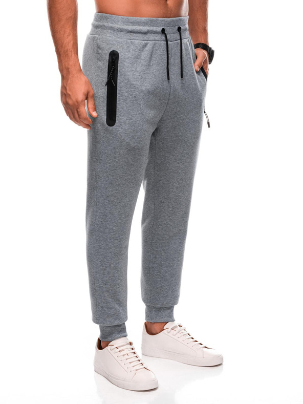 Edoti Pantaloni de trening pentru bărbați Edoti Grey