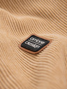 Ombre Clothing Pulover bărbătesc tricotat RELAXED FIT cu model bej Îmbrăcăminte Ombre