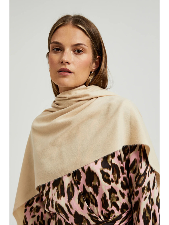 Moodo Eșarfă pentru femei Moodo Beige