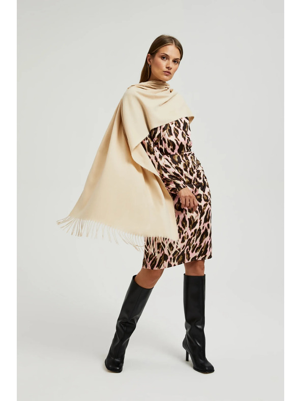 Moodo Eșarfă pentru femei Moodo Beige