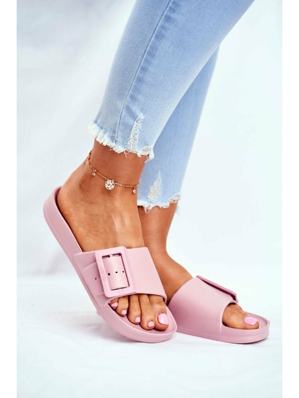 BIG STAR SHOES Papuci eleganți Big Star pentru femei - roz