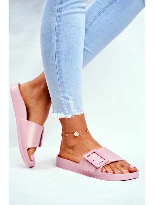 BIG STAR SHOES Papuci eleganți Big Star pentru femei - roz