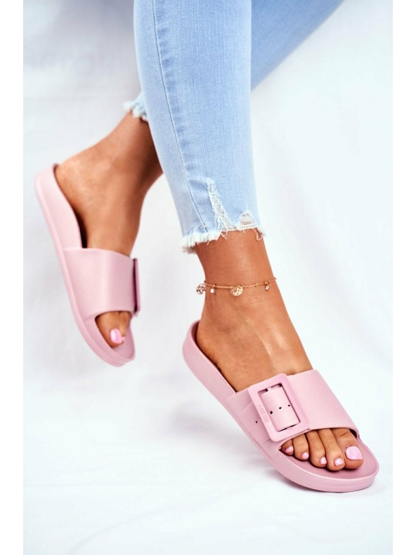 BIG STAR SHOES Papuci eleganți Big Star pentru femei - roz