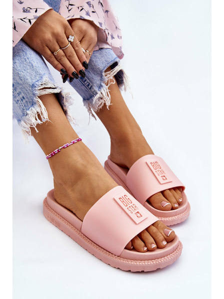 BIG STAR SHOES Papuci Big Star pentru femei - roz deschis