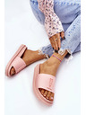 BIG STAR SHOES Papuci Big Star pentru femei - roz deschis