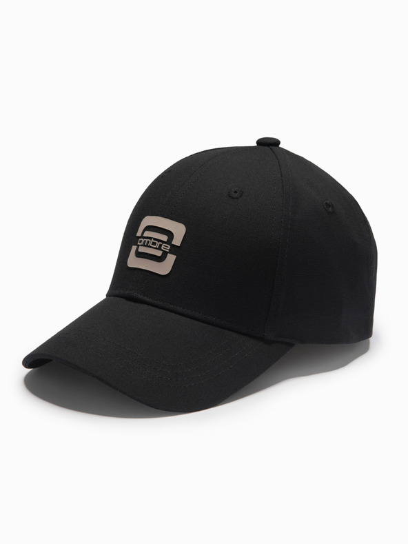 Ombre Clothing Șapcă de baseball pentru bărbați cu logo negru Ombre Clothing