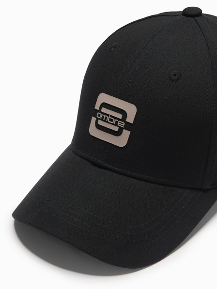 Ombre Clothing Șapcă de baseball pentru bărbați cu logo negru Ombre Clothing