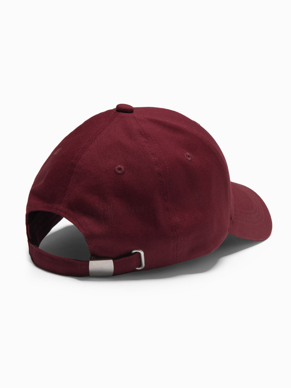 Ombre Clothing Șapcă de baseball pentru bărbați cu logo burgundy Ombre Clothing
