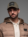 Ombre Clothing Șapcă de baseball pentru bărbați cu plasture mare kaki Ombre Clothing