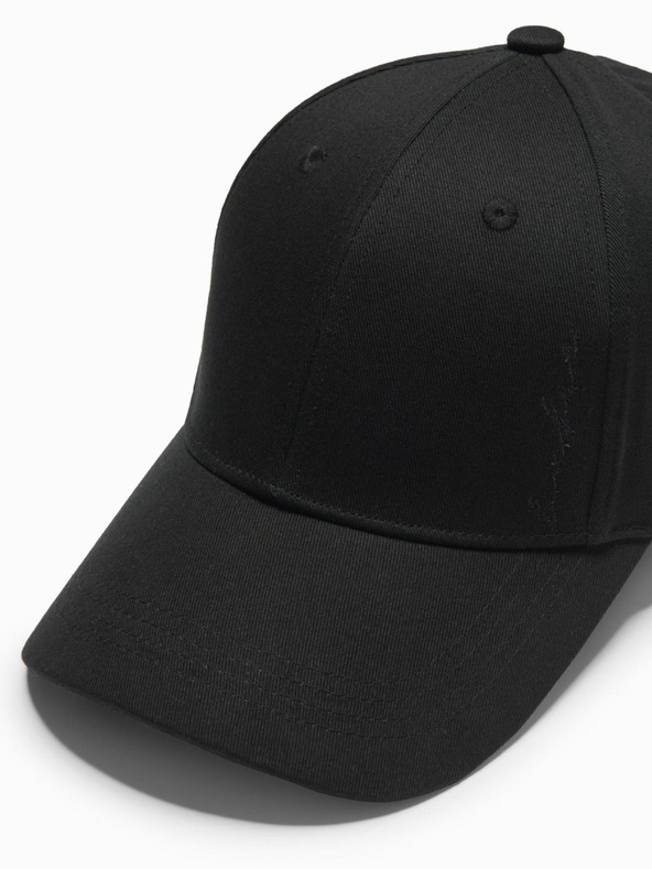 Ombre Clothing Șapcă de baseball pentru bărbați cu broderie decorativă negru Ombre Clothing