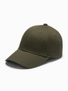Ombre Clothing Șapcă bărbătească cu vârf cu broderie decorativă kaki Ombre Clothing