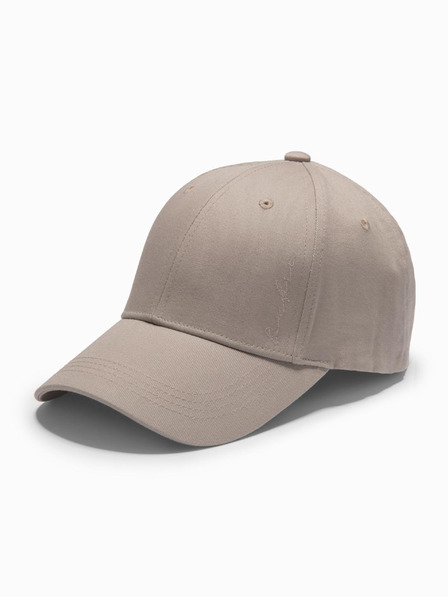 Ombre Clothing Șapcă de baseball pentru bărbați cu broderie decorativă bej Îmbrăcăminte Ombre