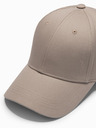 Ombre Clothing Șapcă de baseball pentru bărbați cu broderie decorativă bej Îmbrăcăminte Ombre