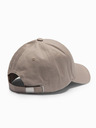 Ombre Clothing Șapcă de baseball pentru bărbați cu broderie decorativă bej Îmbrăcăminte Ombre