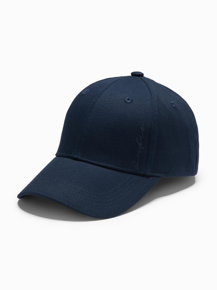Ombre Clothing Șapcă de baseball pentru bărbați cu broderie decorativă albastru închis Ombre Clothing