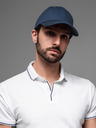 Ombre Clothing Șapcă de baseball pentru bărbați cu broderie decorativă albastru închis Ombre Clothing