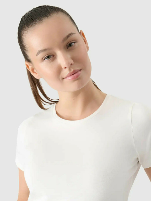 4F Cămașă cropped pentru femei 4F