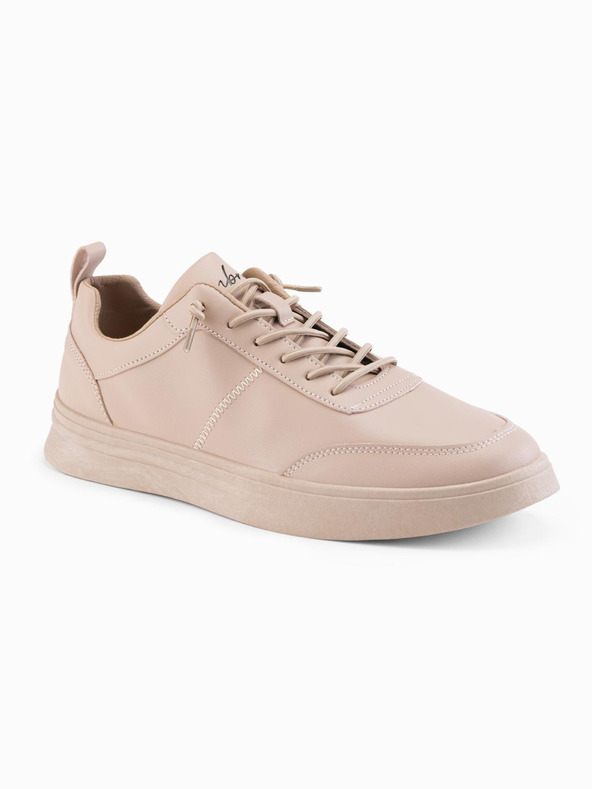 Ombre Clothing Pantofi casual unisex bărbătești eco nubuc bej Îmbrăcăminte Ombre