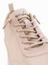 Ombre Clothing Pantofi casual unisex bărbătești eco nubuc bej Îmbrăcăminte Ombre