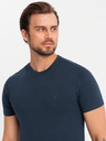 Ombre Clothing Set de trei tricouri bărbătești din bumbac BASIC cu gât rotund Ombre Clothing