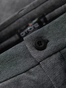 Ombre Clothing Pantaloni scurți de trening din bumbac pentru bărbați BASIC gri Ombre Clothing