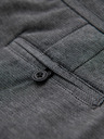 Ombre Clothing Pantaloni scurți de trening din bumbac pentru bărbați BASIC gri Ombre Clothing