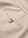 Ombre Clothing Pantaloni scurți de trening din bumbac pentru bărbați BASIC bej Ombre Clothing