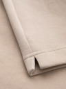 Ombre Clothing Pantaloni scurți de trening din bumbac pentru bărbați BASIC bej Ombre Clothing
