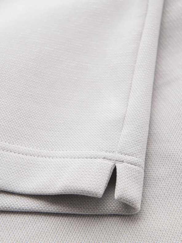 Ombre Clothing Pantaloni scurți de trening din bumbac pentru bărbați BASIC gri Ombre Clothing