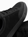 Ombre Clothing Pantofi de stradă monocromi pentru bărbați, stil negru Îmbrăcăminte Ombre
