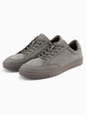 Ombre Clothing Pantofi stil streetwear de culoare solidă pentru bărbați Verde Îmbrăcăminte Ombre