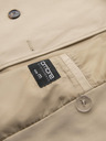 Ombre Clothing Palton elegant SLIM FIT pentru bărbați cu curea bej Îmbrăcăminte Ombre