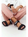 BIG STAR SHOES Sandale sport Big Star pentru femei - negru