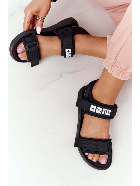 BIG STAR SHOES Sandale sport Big Star pentru femei - negru