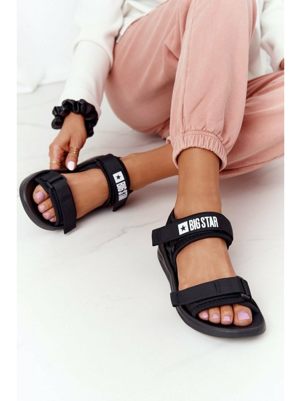 BIG STAR SHOES Sandale sport Big Star pentru femei - negru