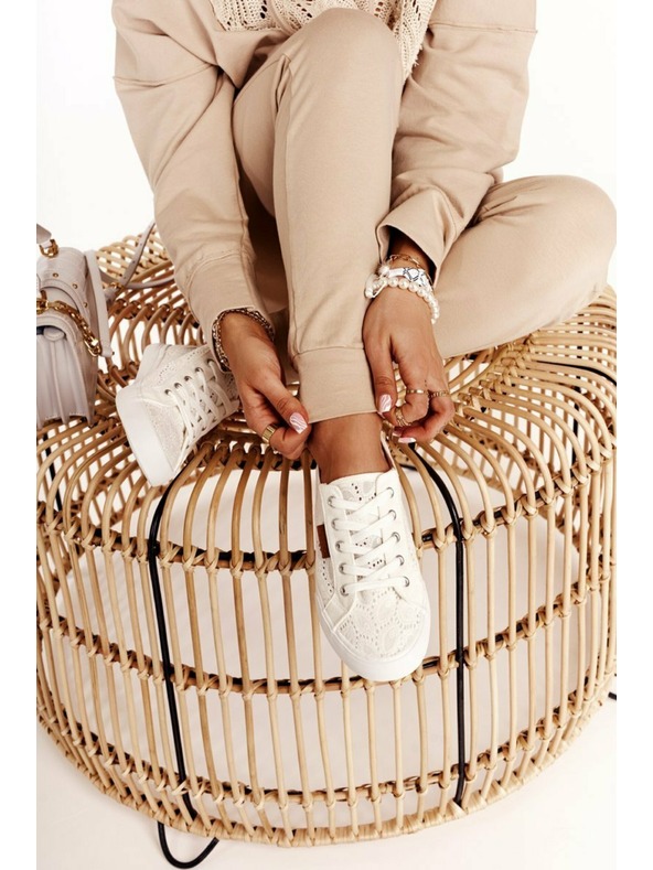 BIG STAR SHOES Papuci de modă pentru femei Big Star - Alb