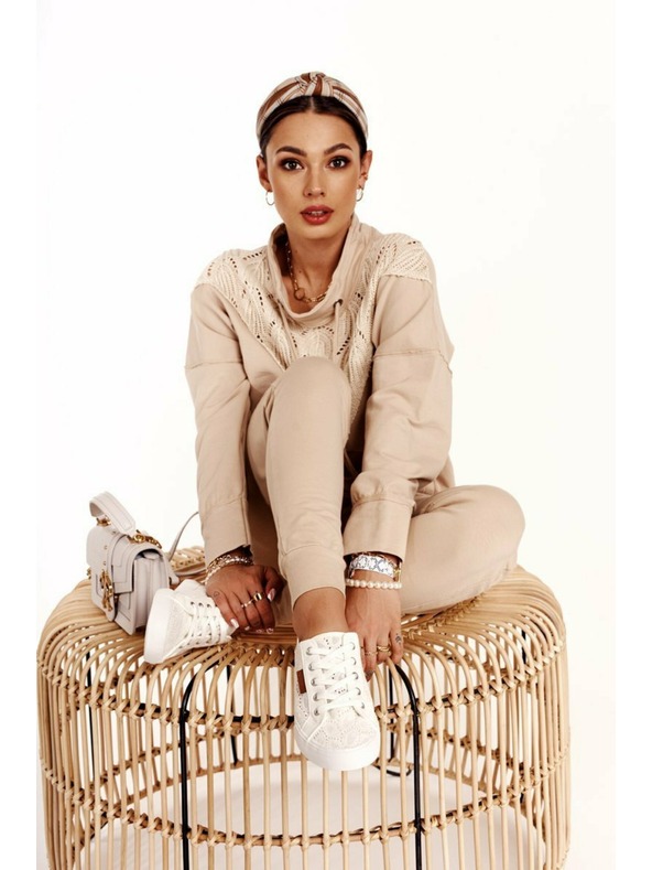 BIG STAR SHOES Papuci de modă pentru femei Big Star - Alb