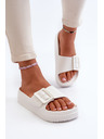 BIG STAR SHOES Papuci din spumă cu platformă pentru femei cu cataramă Big Star