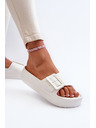 BIG STAR SHOES Papuci din spumă cu platformă pentru femei cu cataramă Big Star