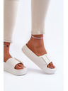 BIG STAR SHOES Papuci din spumă cu platformă pentru femei cu cataramă Big Star