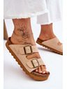 BIG STAR SHOES Papuci clasici pentru femei Big Star LL274478 Bej