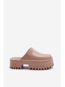 BIG STAR SHOES Papuci cu talpă solidă pentru femei Big Star Bej