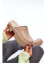 BIG STAR SHOES Papuci cu talpă solidă pentru femei Big Star Bej