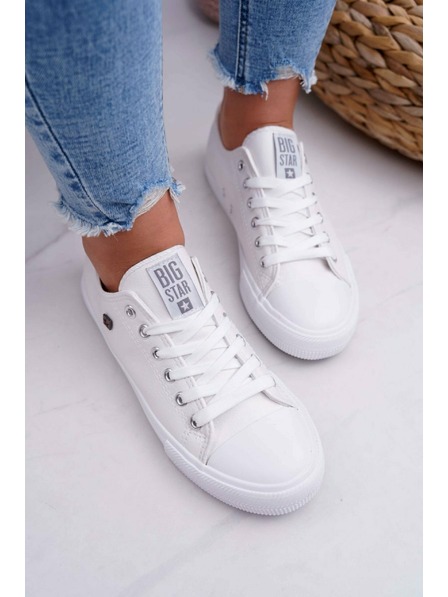 BIG STAR SHOES Antrenori Big Star Classic pentru femei - Alb