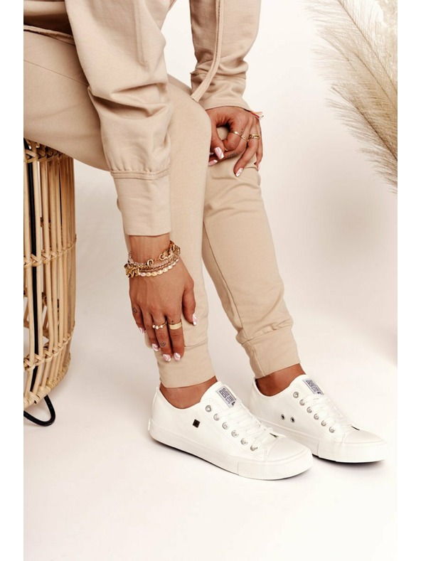 BIG STAR SHOES Antrenori Big Star Classic pentru femei - Alb