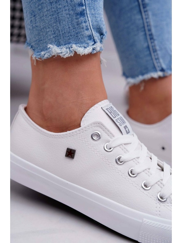 BIG STAR SHOES Antrenori Big Star Classic pentru femei - Alb