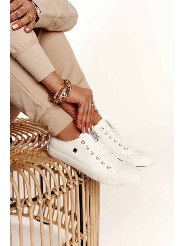 BIG STAR SHOES Antrenori Big Star Classic pentru femei - Alb