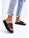 BIG STAR SHOES Papuci cu toc înalt pentru femei - Big Star Black