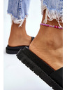 BIG STAR SHOES Papuci cu toc înalt pentru femei - Big Star Black