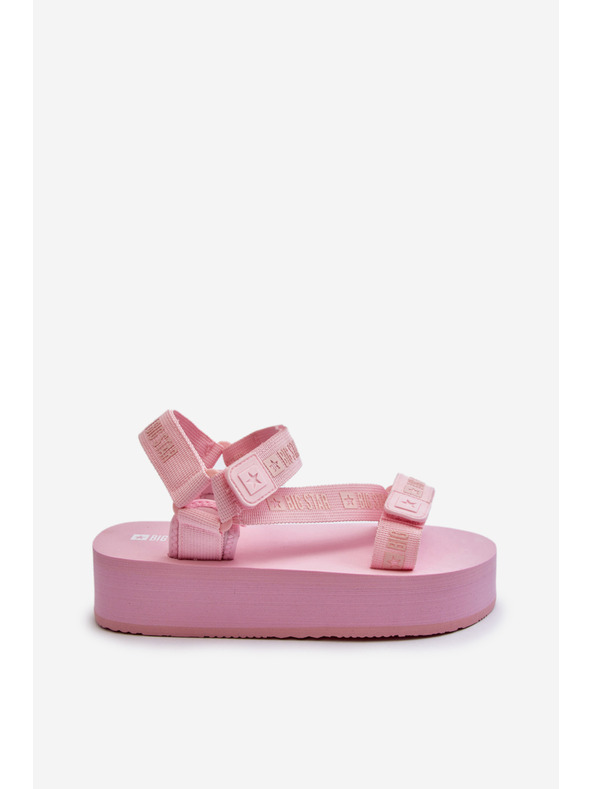 BIG STAR SHOES Sandale cu platformă pentru femei Big Star Pink